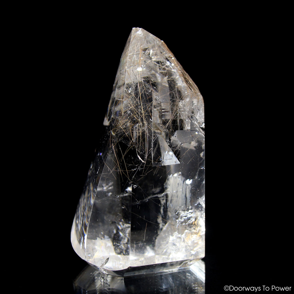 John of God Crystal Dow Record Keepers Golden Rutiles & Rainbows 'Lighted Spirit' Rare