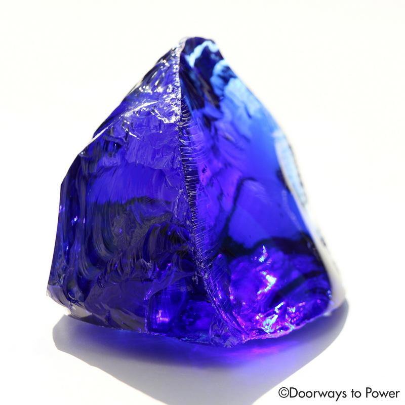 Tanzanite Fire Elestial Sapphire Andara Crystal 'Next Octave / Light of Be-ing'