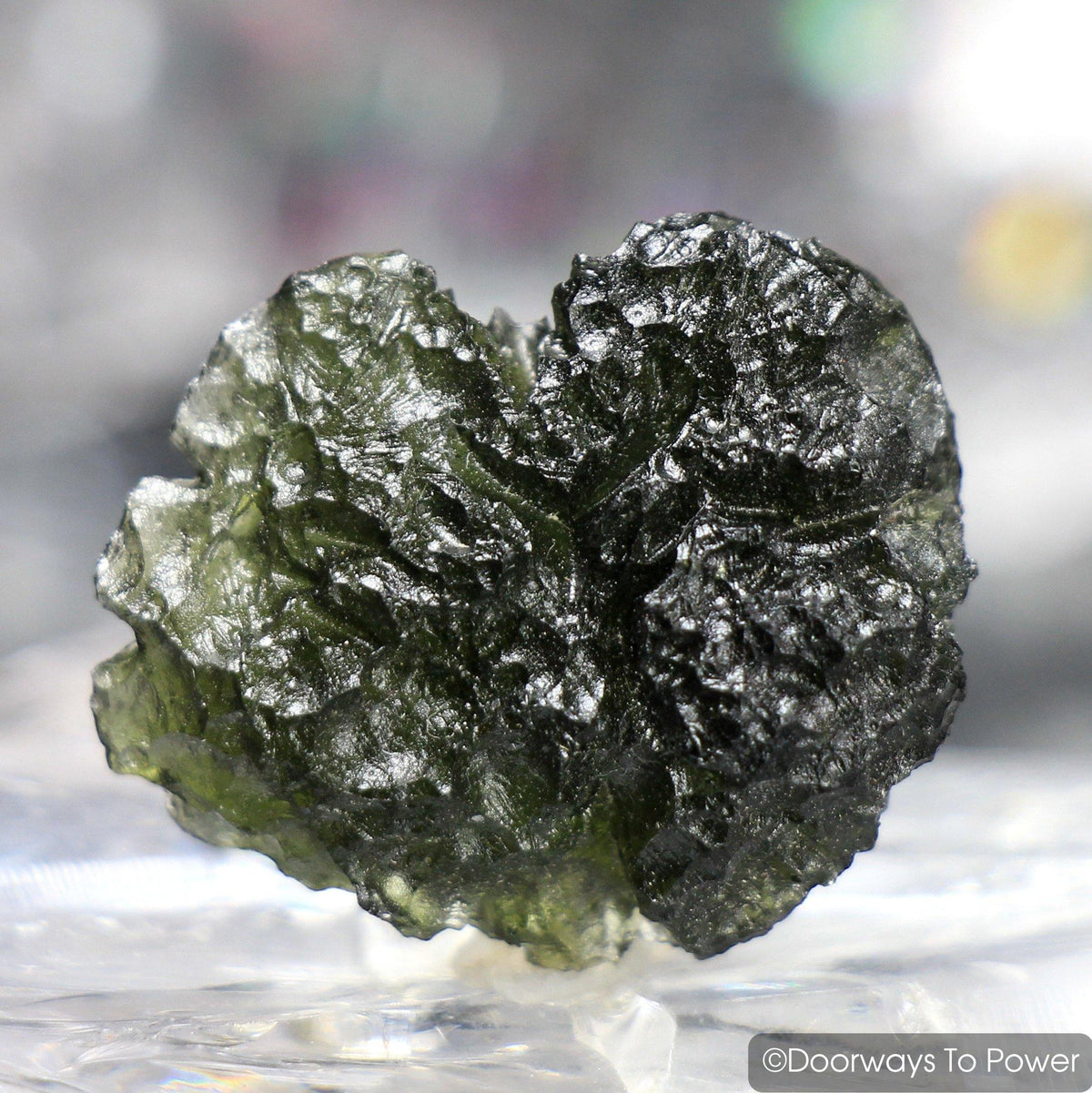 Moldavite Tektite Large Museum Quality Synergy 12 Stone 