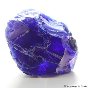 Tanzanite Fire Oracle Eye Monatomic Andara Crystal Pod