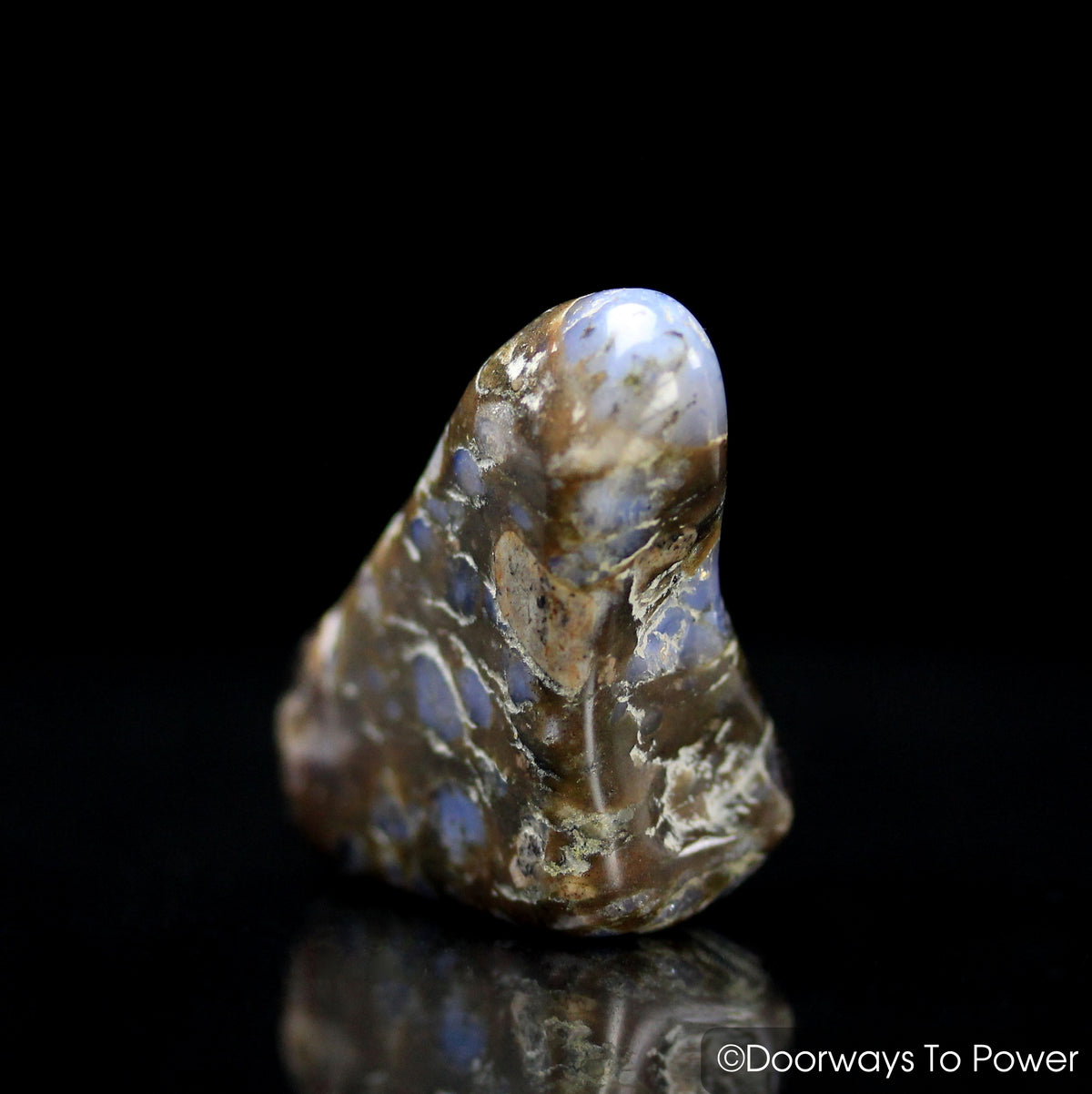 Que Sera Stone Tumbled Crystal 'Uninterruptible Power Supply' like Super 7