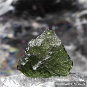 Moldavite Tektite & Synergy 12 Stone