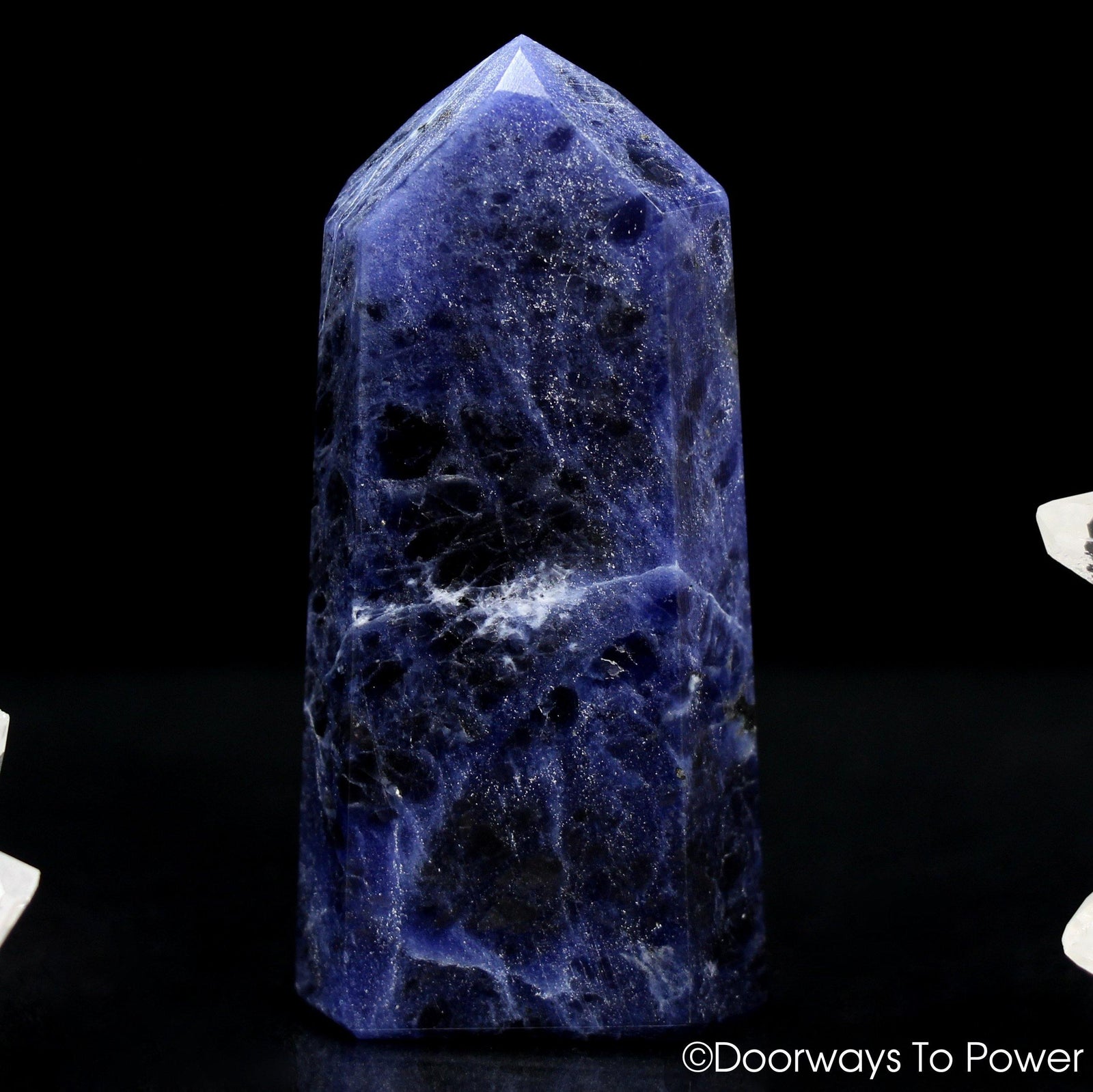 John of God Quartz Crystal Sodalite Temple Heart Dow