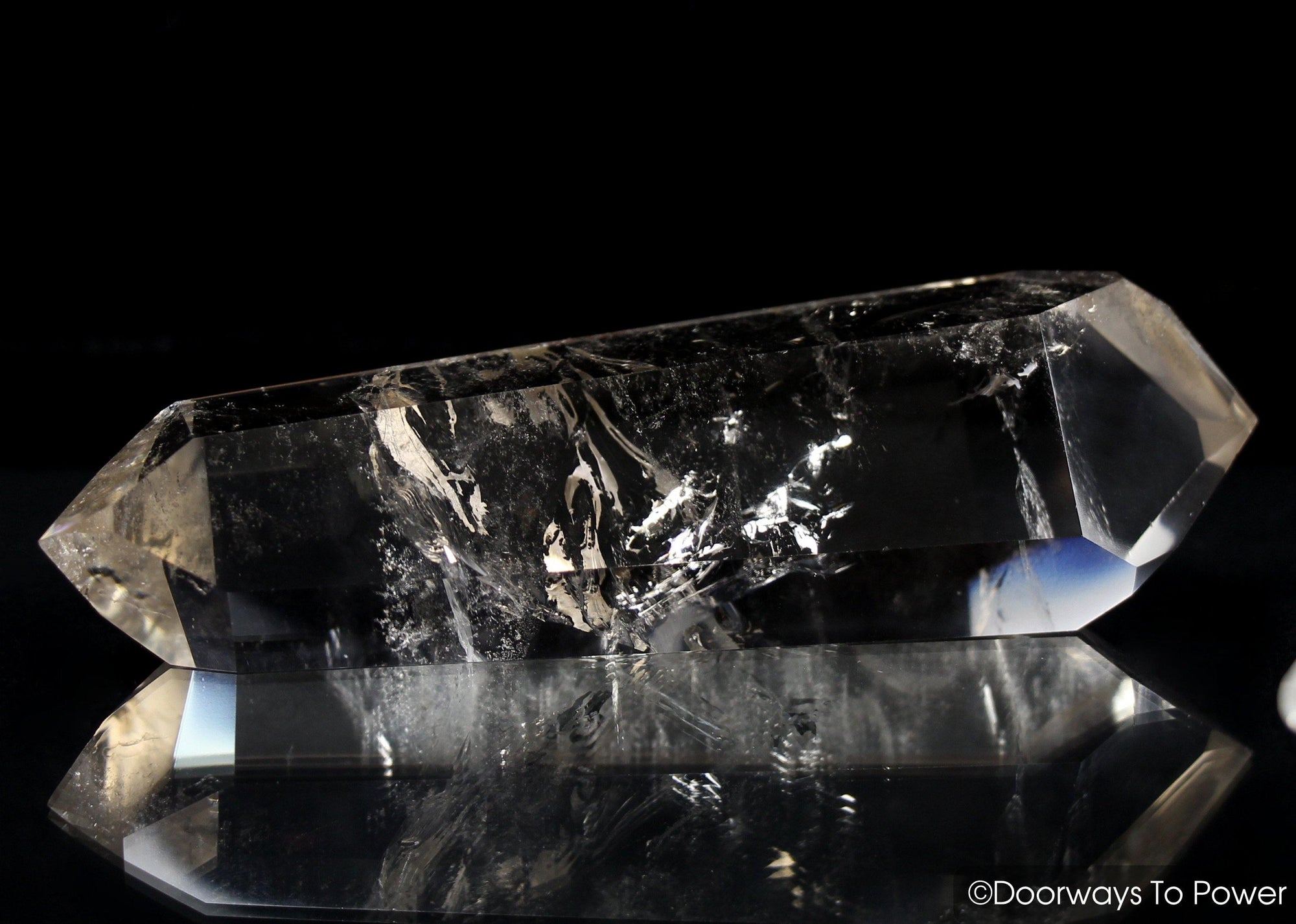 John of God Quartz Citrine DT Double Master Dow Crystal