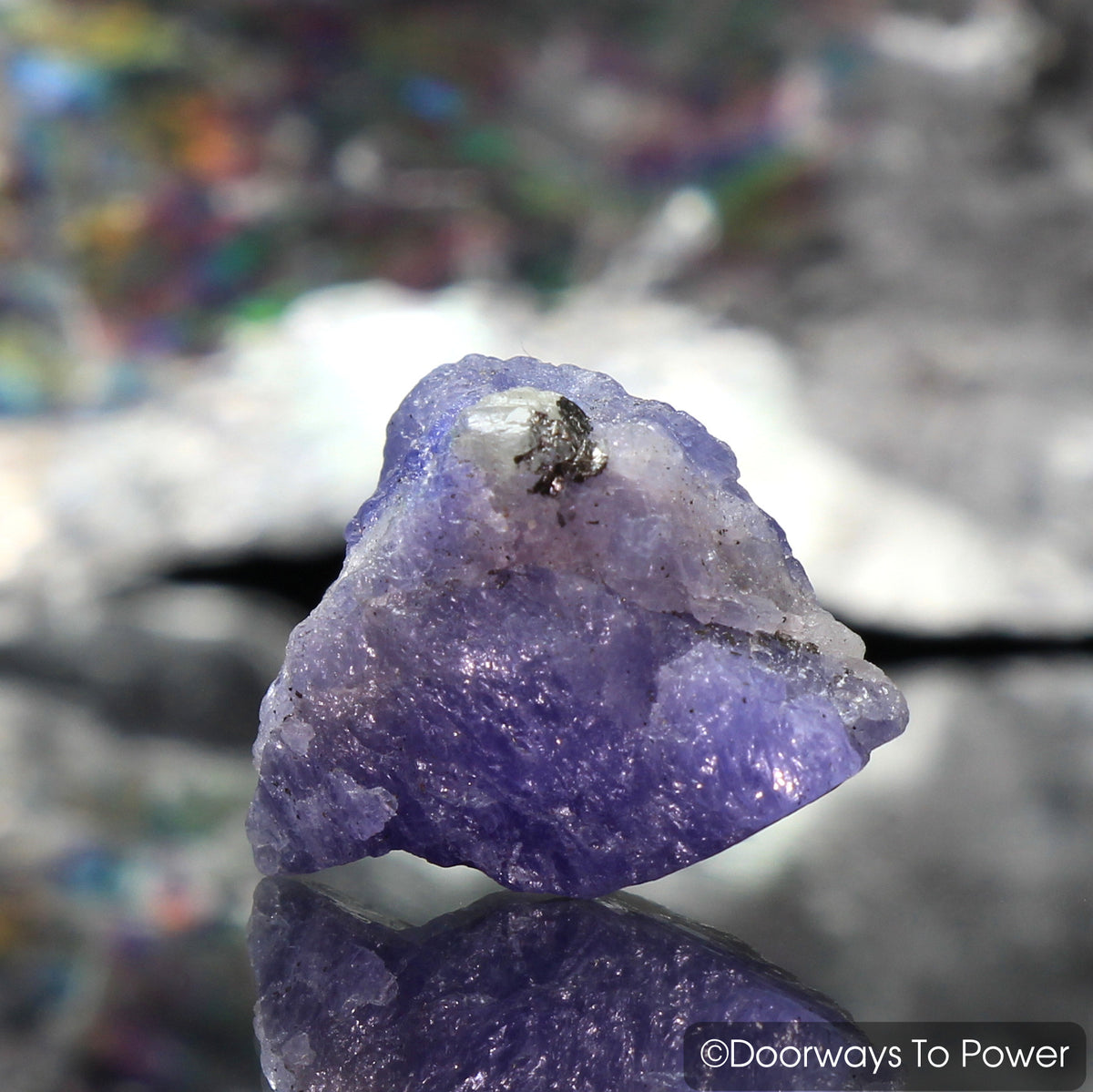 Tanzanite Raw Crystal & Synergy 12 Stone