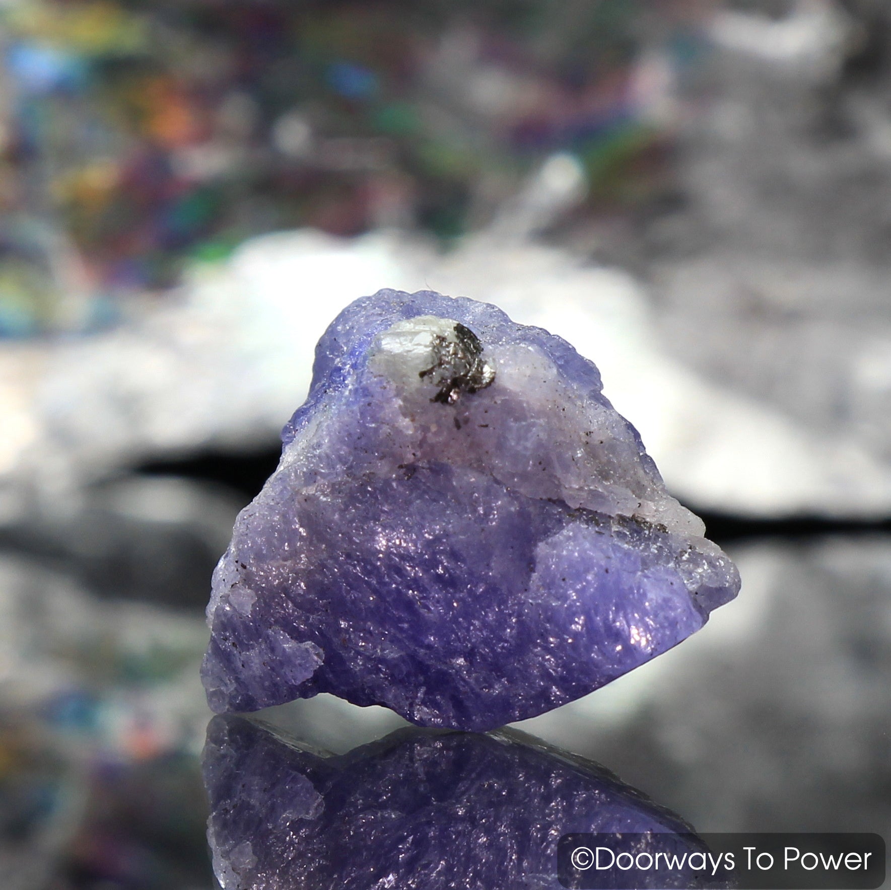 Tanzanite Raw Crystal & Synergy 12 Stone