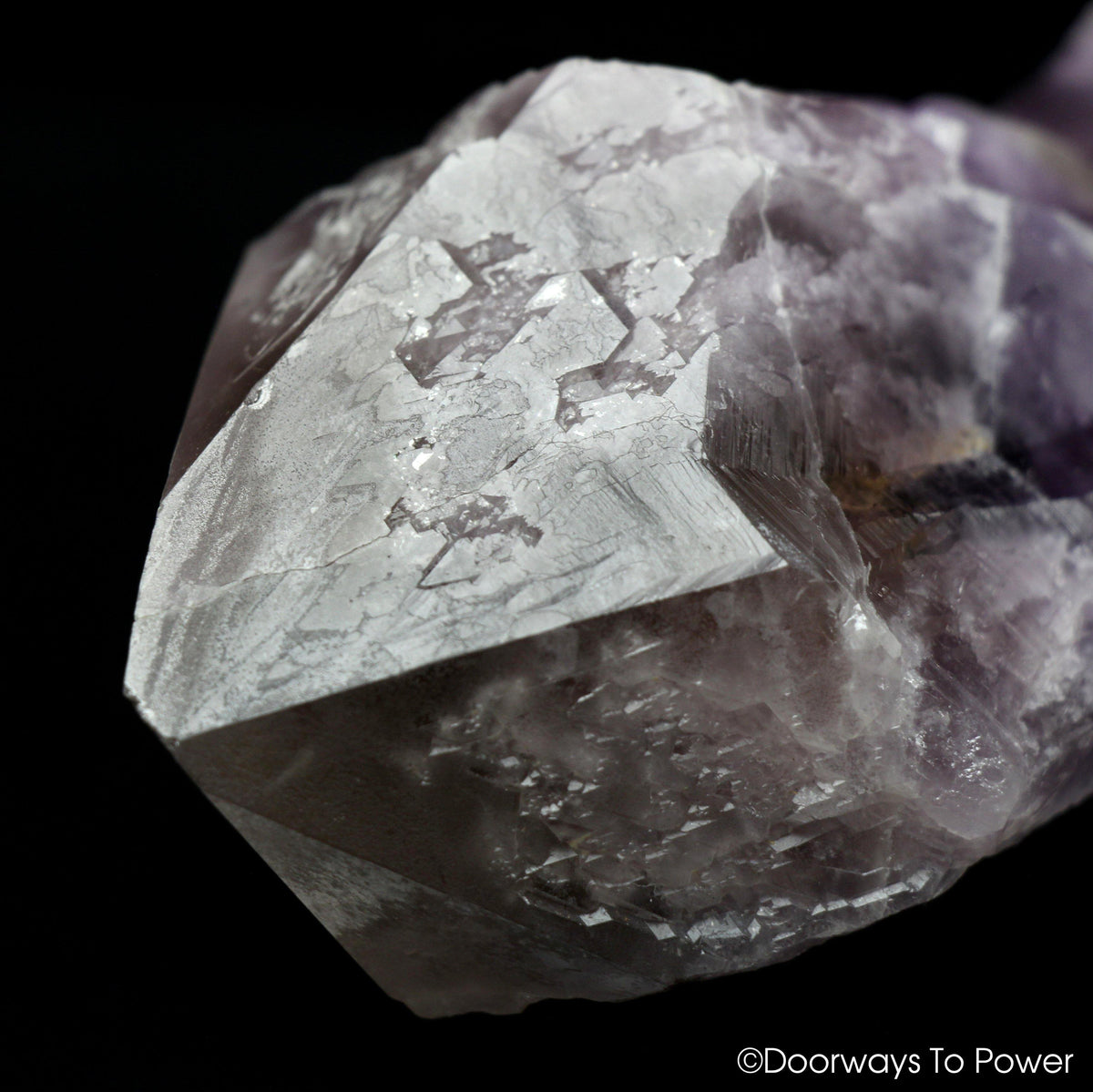 Amazez Azeztulite Trigonic Record Keeper Crystal Wand Azozeo Activated