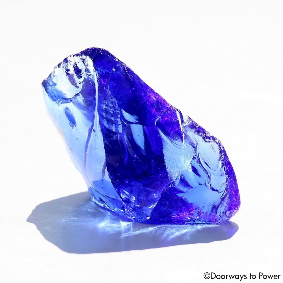Majestic Elestial Starlight Sapphire Andara Crystal \ OverSoul \ Sixth Density Light