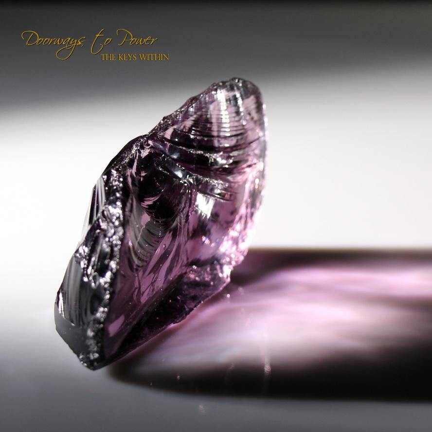 Sovereign Amethyst Monatomic Andara Glass Mt Shasta