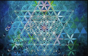 Aqua Atlantean Sea foam Monatomic Andara Crystal