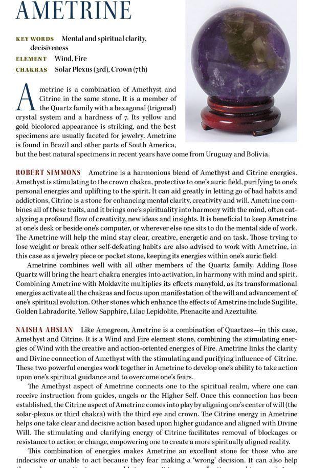 Ametrine Metaphysical Properties