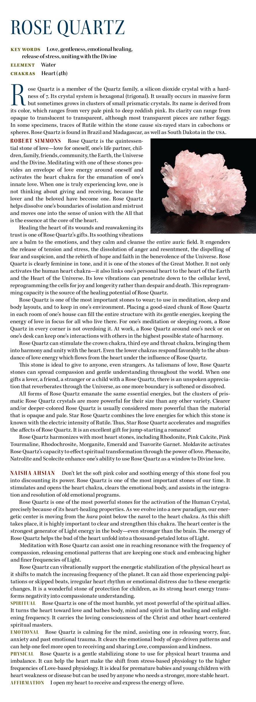 John of God Rose Quartz Master Dow Casa Crystal 'Serenity' Heart Medicine