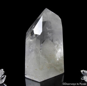 Clear Phantom Manifestation Quartz Crystal Point 'Master Crystal'