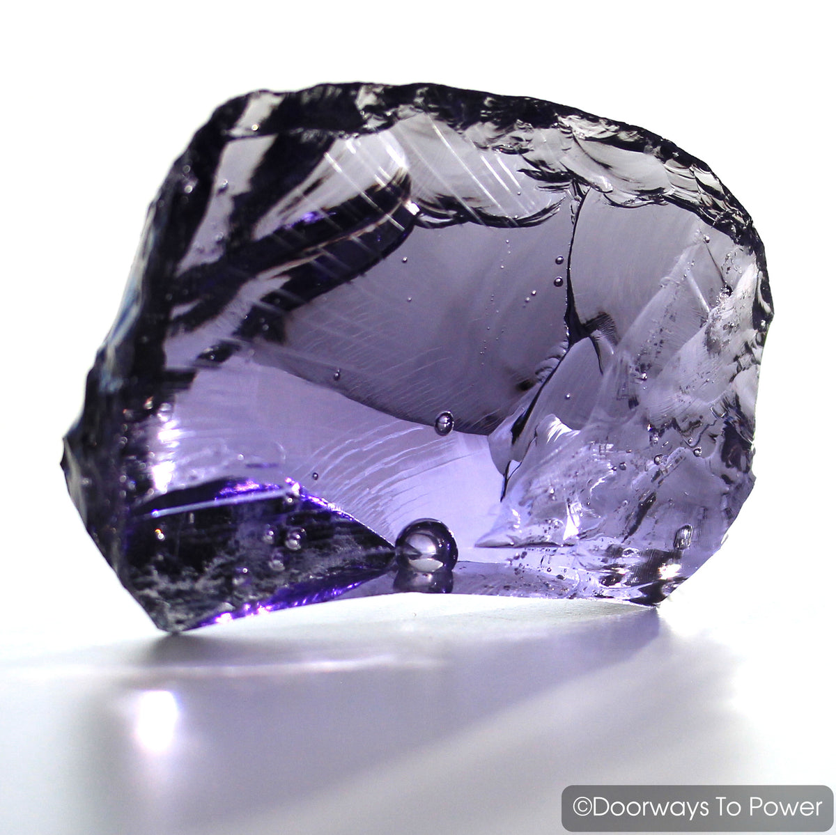 Merlin's Light Purple Monatomic Andara Crystal 'Alchemist' Between Worlds