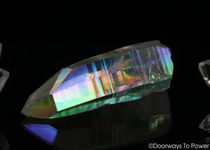 Angel Aura Lemurian Quartz Record Keeper Crystal