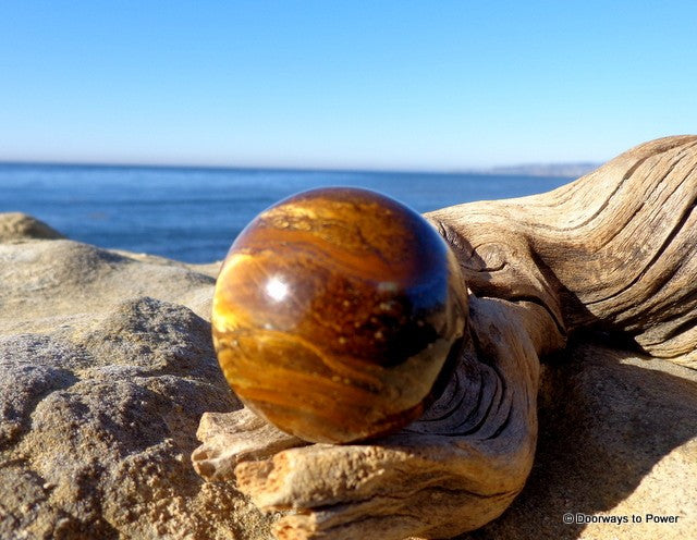 Tigers Eye Sphere 1.5"