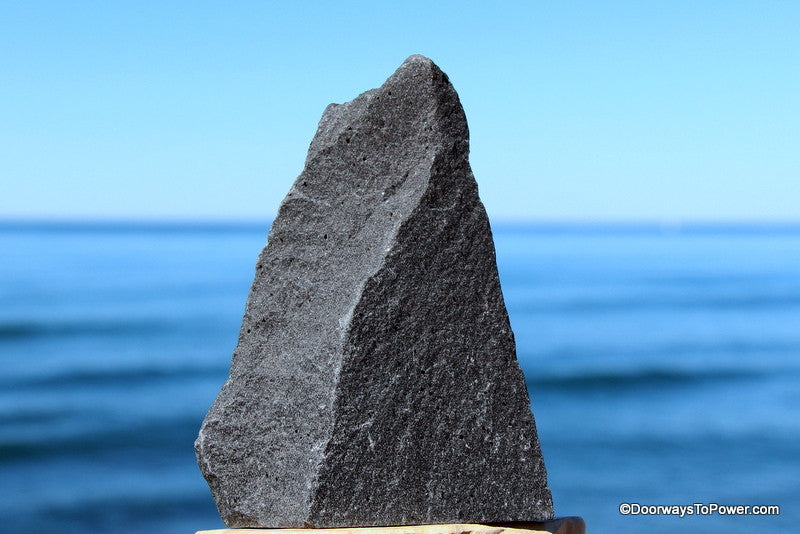 Black Azeztulite Altar Stone Azozeo Super Activated