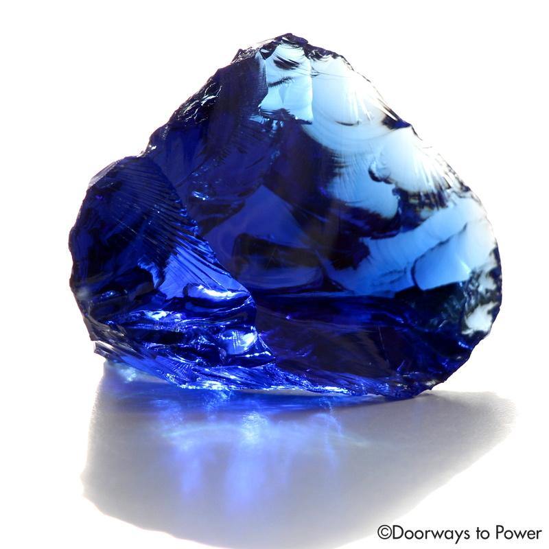 Tanzanite Fire Elestial Sapphire Andara Crystal 'Next Octave / Light of Be-ing'