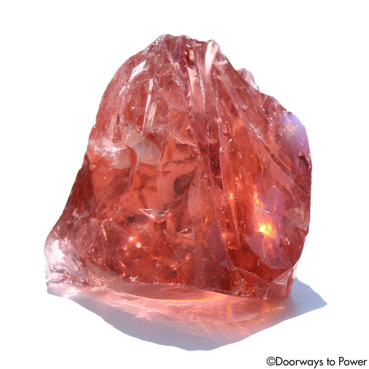 Celestial Heart Andara Crystal 'Rainbow Body' GNIVLOVE PEEK