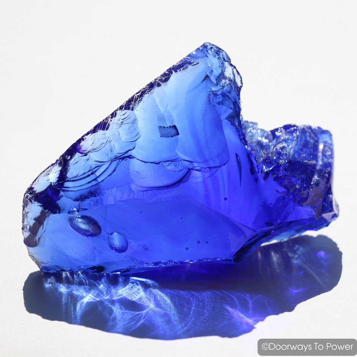 Tanzanite Fire Elestial Sapphire Monatomic Andara Crystal 'Lu·Mi·Nar·Y'