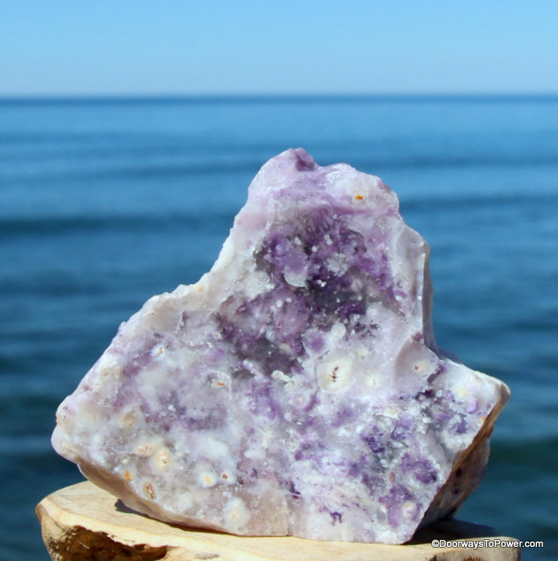 Violet Flame Opal Altar Stone RESERVED for MEG
