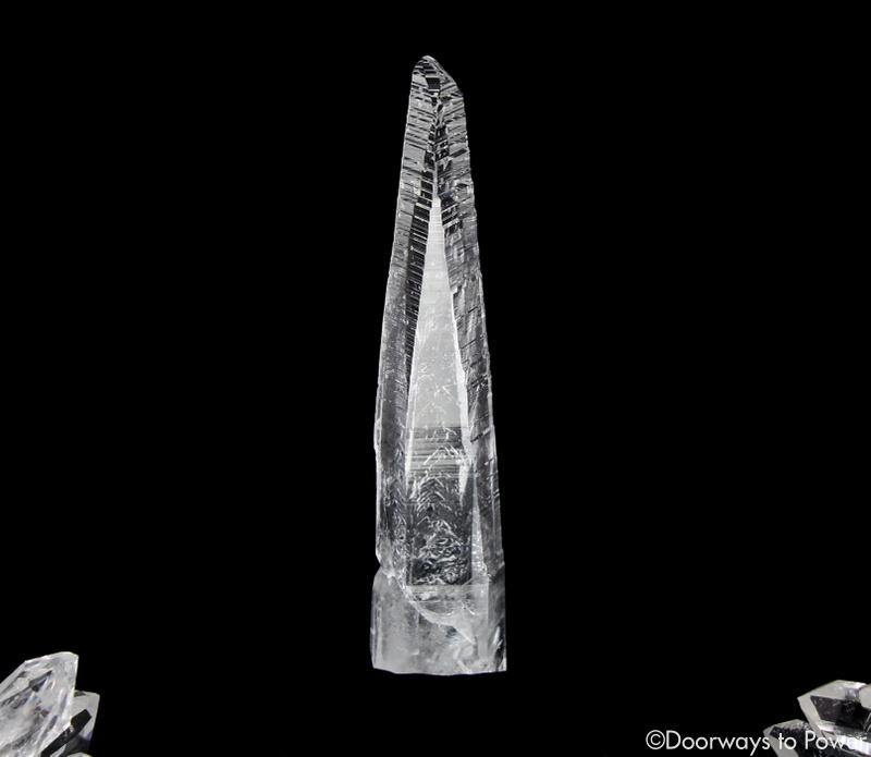 Colombian Lemurian Light Energy Quartz Crystal Record Keeper Laser Wand