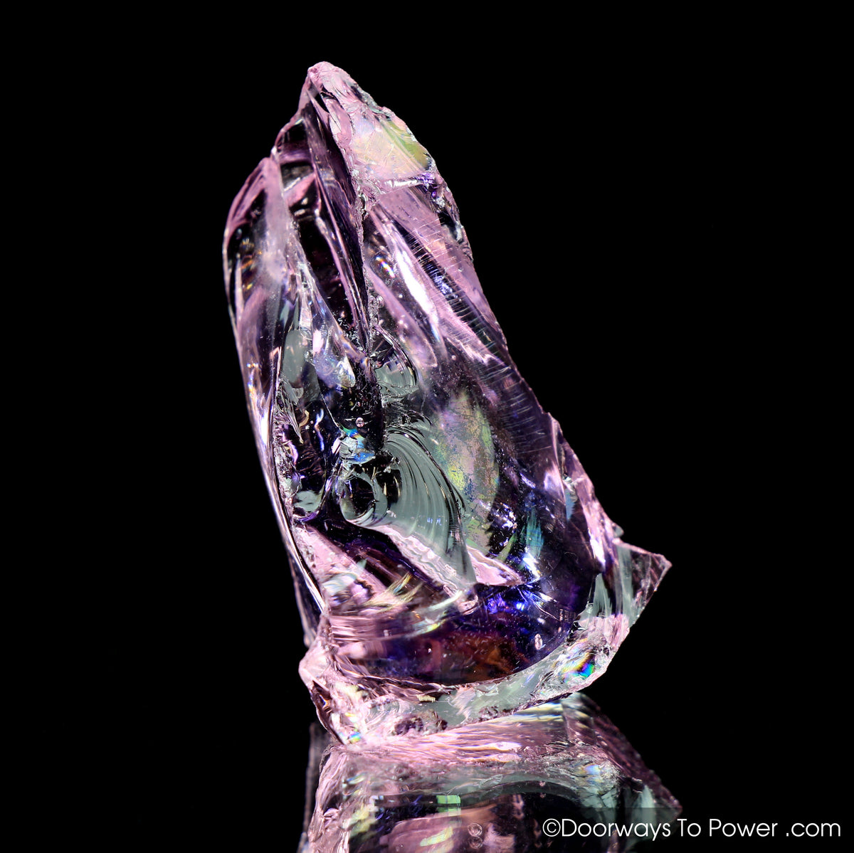 HGW Pink Monatomic Andara Crystal 'Heart of God Within'