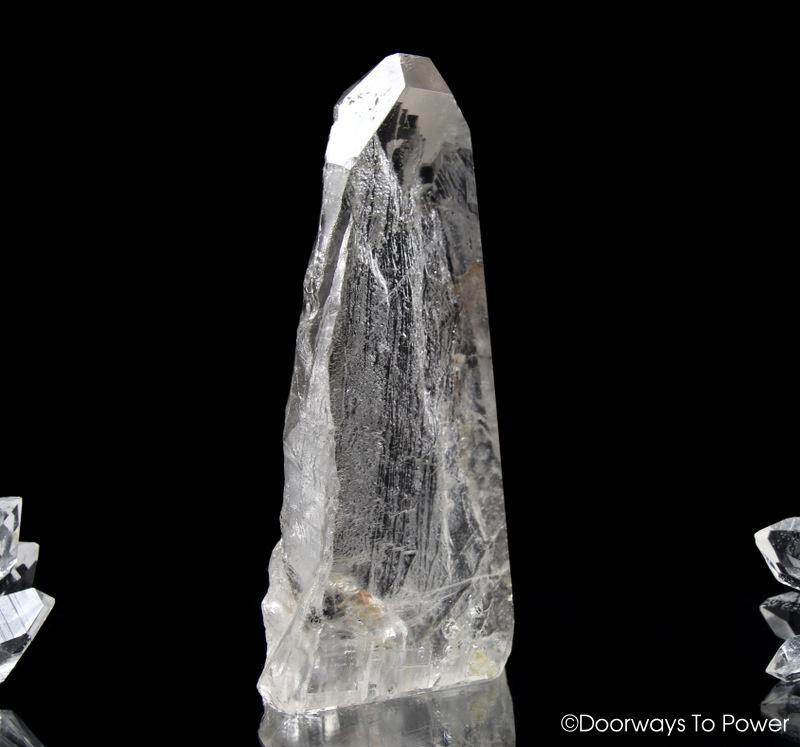 Lemurian Quartz Crystal Lightbrary 'Light Language' 9D Energy Gateway