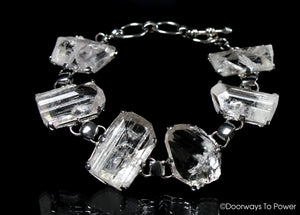 Danburite Synergy 12 Crystal Bracelet