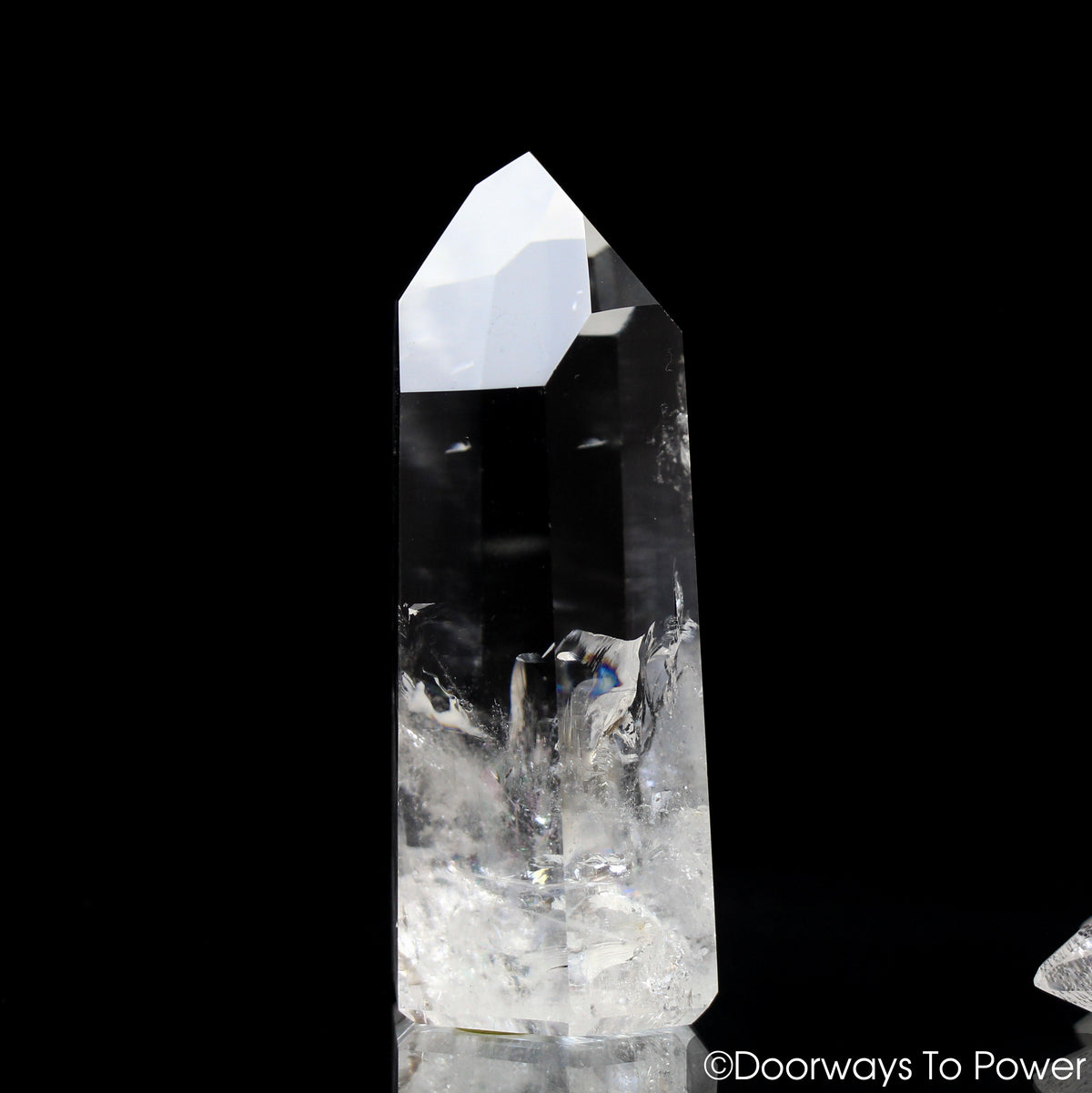John of God Quartz Casa Crystal Temple Heart Dow & Rainbows