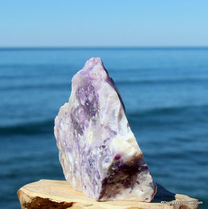 Violet Flame Opal Altar Stone RESERVED for MEG