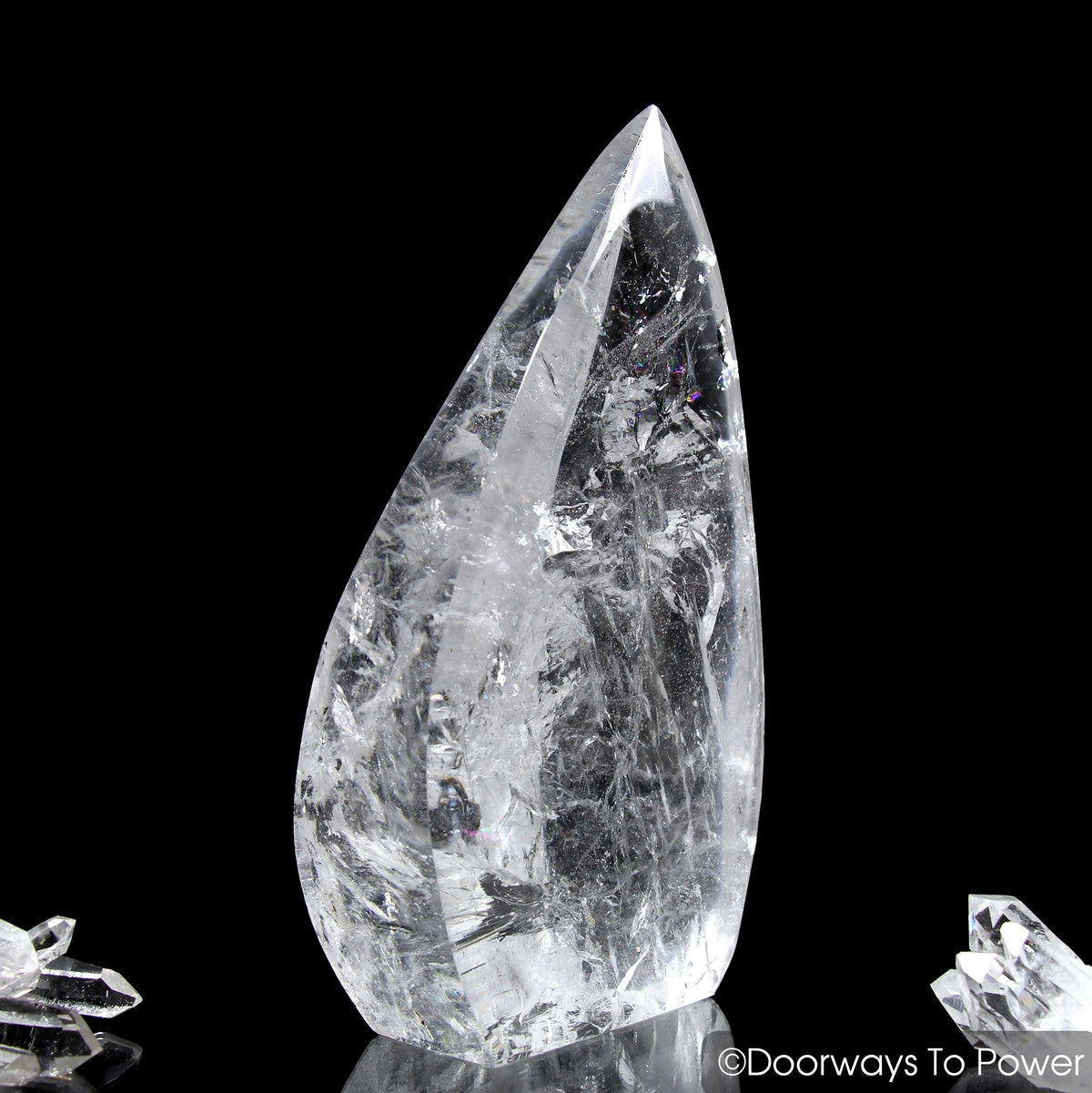 John of God Quartz Crystal Sculpture 'The Oracle' 