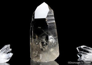 Golden Lemurian Seed Record Keeper Crystal & Pleiadian Starbrary