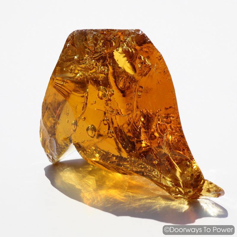 Lemurian Etherium Gold Monatomic Andara Crystal