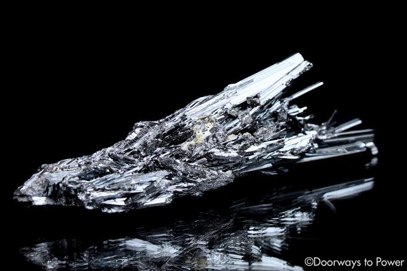 Stibnite Specimen 'VOYAGER'