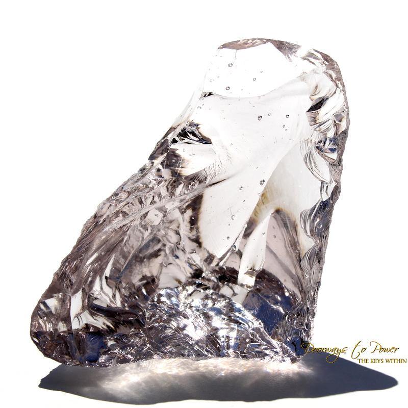 Arcturian Starseed Pink Andara Crystal 'Quantum Light Pod' 9D