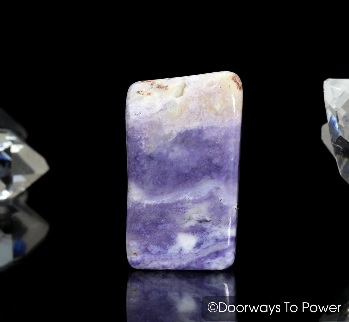 Violet Flame Opal Crystal Polished & Tumbled Stone
