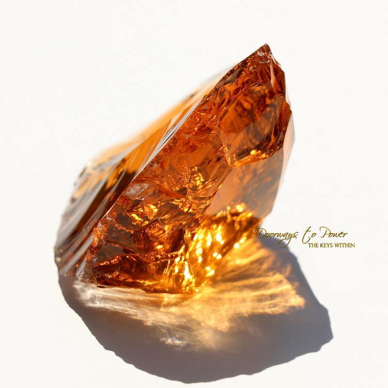 Lemurian Etherium Andara Crystal Glass