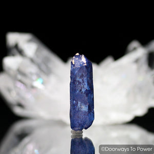 Himalayan Quartz Crystal Tanzan Aura Tantric Twin Crystal 