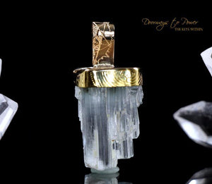 Aquamarine Light Language Pendant 