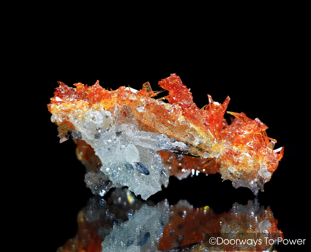 Zincite Crystal Cluster Specimen A+++ Collectors Quality