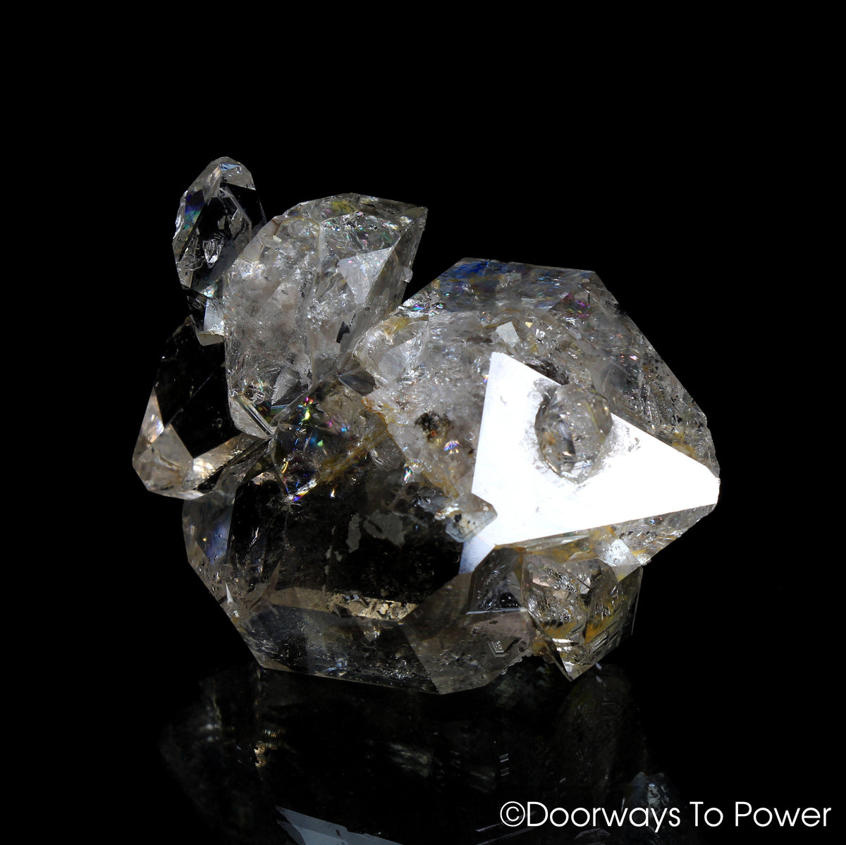 Herkimer Diamond DT Pleiadian Starbrary Record Keeper Crystal
