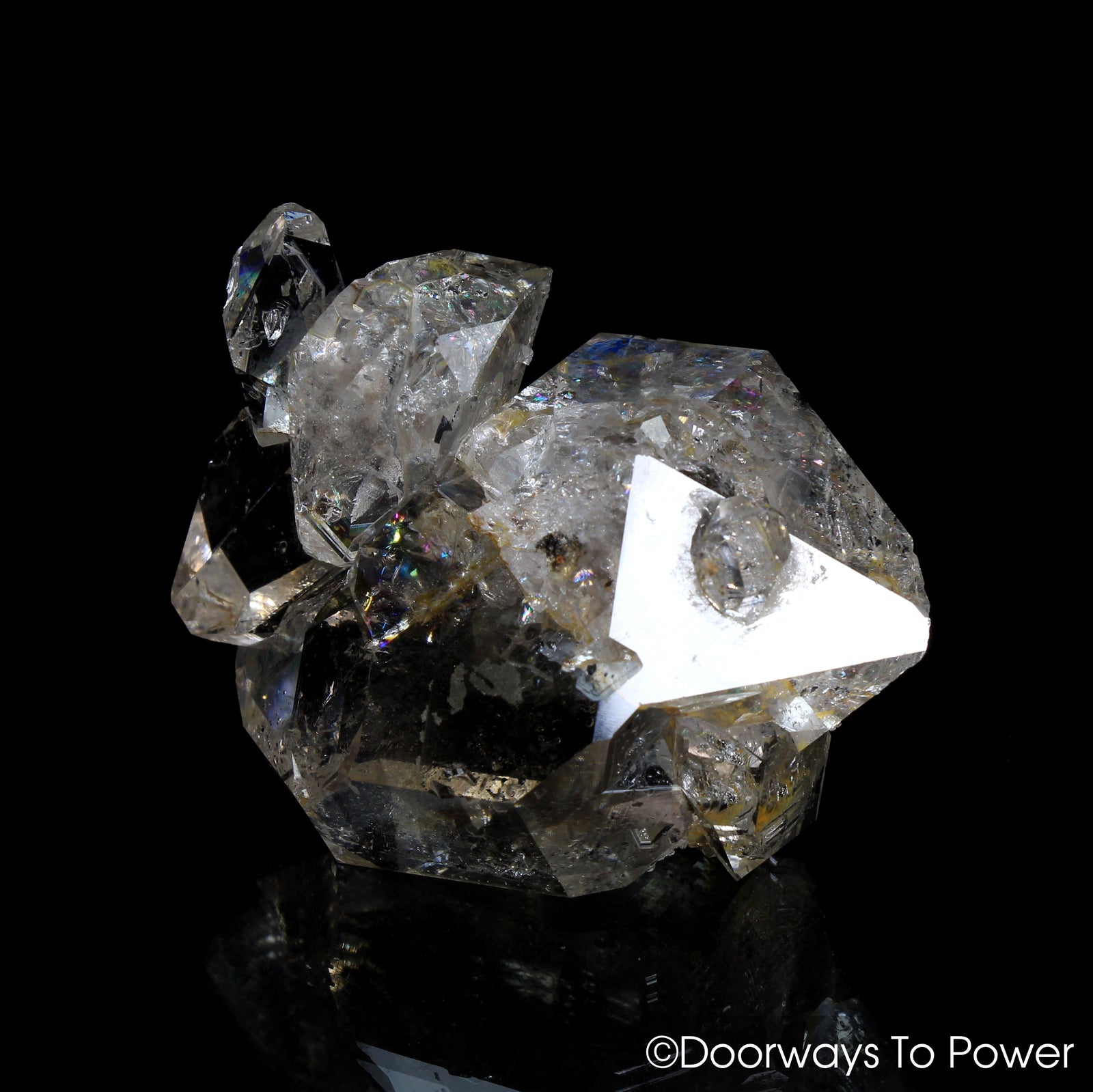 Herkimer Diamond DT Pleiadian Starbrary Record Keeper Crystal