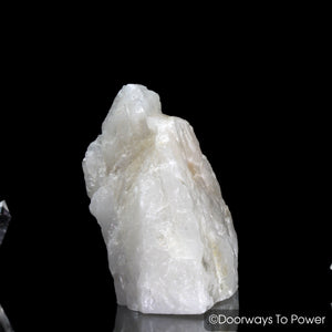 White Azeztulite Crystal Altar Stone Synergy 12
