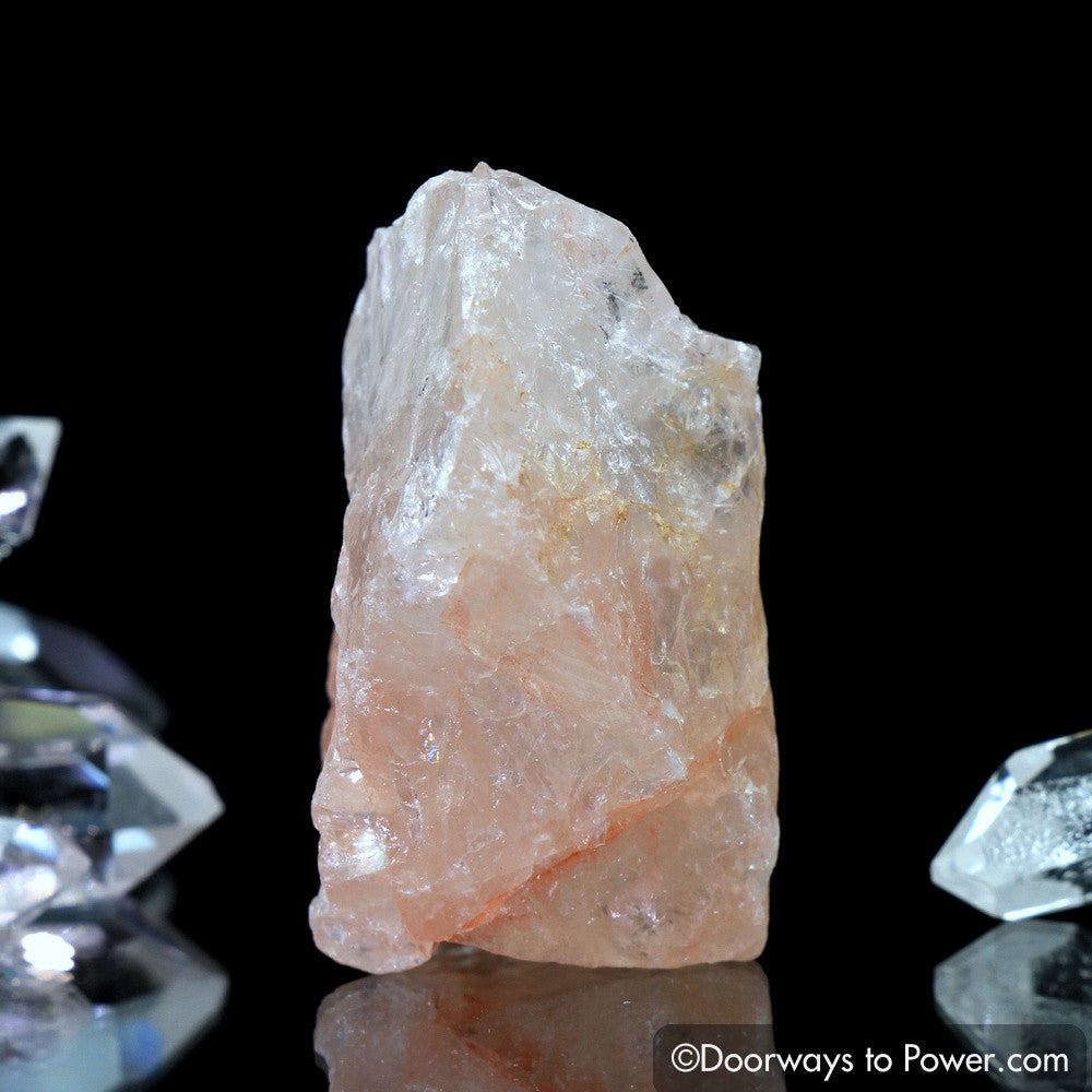 Pink Fire Azeztulite Crystal | Azozeo Activated