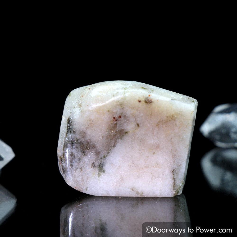 Sanda Rosa Azeztulite Crystal Polished Azozeo Activated