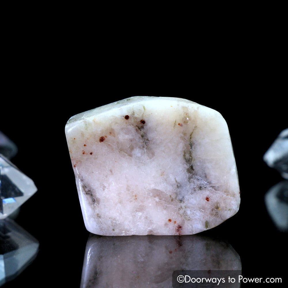 Sanda Rosa Azeztulite Crystal Polished Azozeo Activated