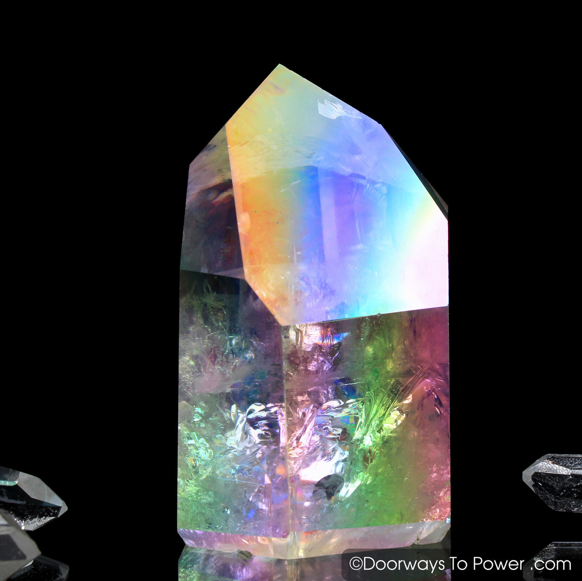 Angel Aura Lemurian Pleiaidan Starbrary Crystal Point "Galactic Radiance"