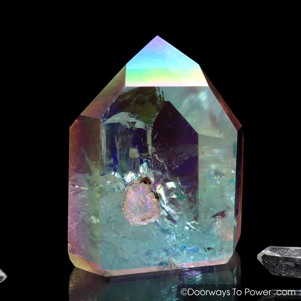 Angel Aura Lemurian Pleiaidan Starbrary Crystal Point "Galactic Radiance"