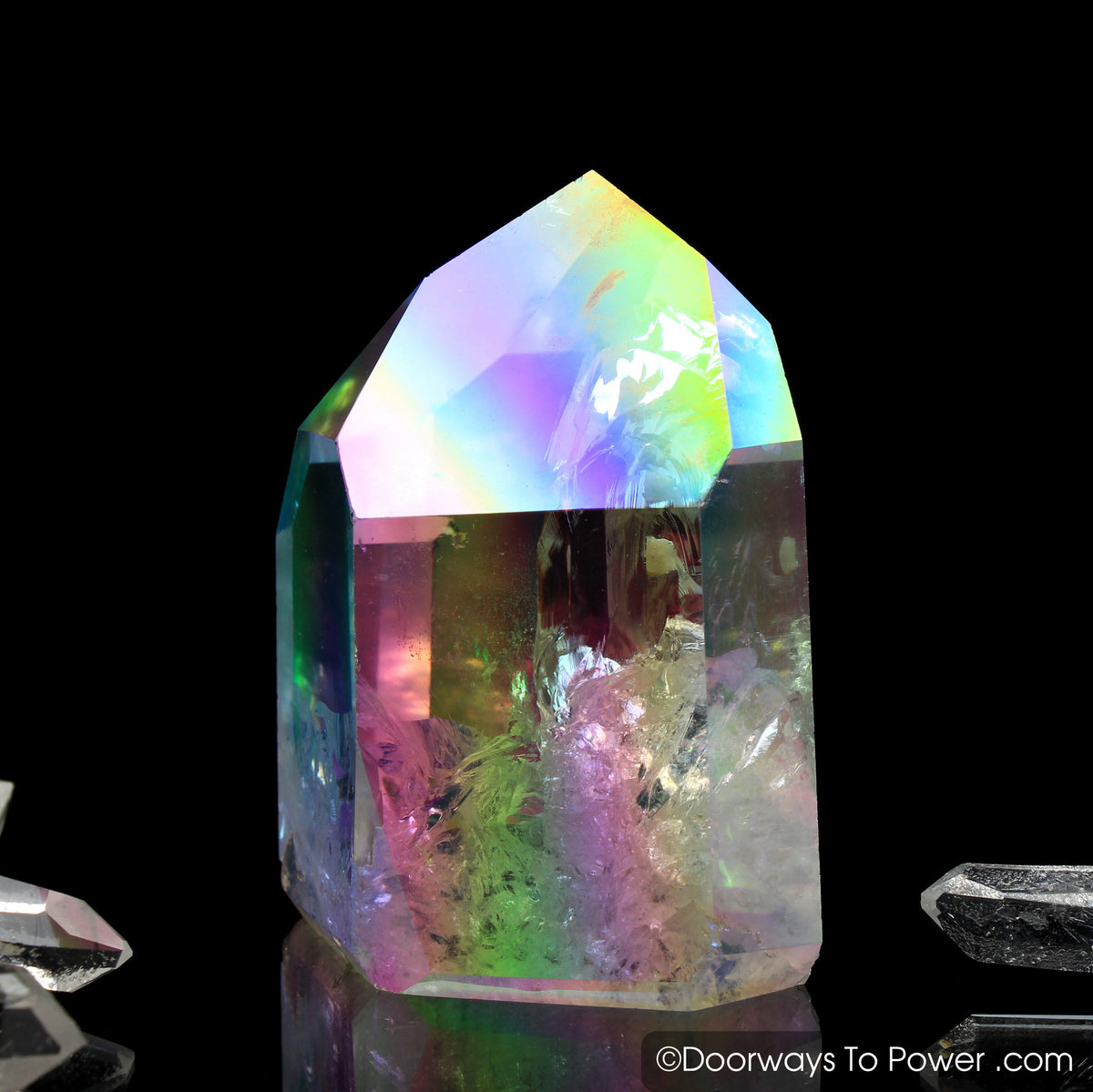 Angel Aura Lemurian Pleiaidan Starbrary Crystal Point "Galactic Radiance"